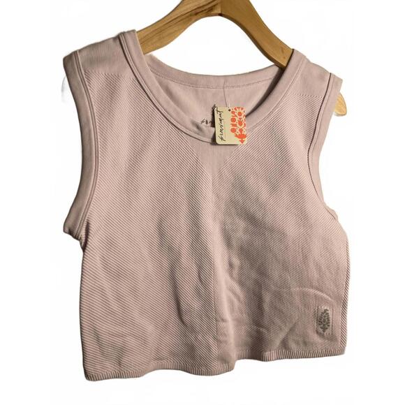 FP Free People Movement Tank Top Women's XL Lavender Ribbed - Picture 10 of 10